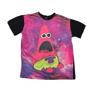 Patrick Star Galaxy Tshirt SpongeBob - Size XL